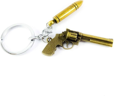 

Shubheksha Bullet Gun Metallic Key Chain