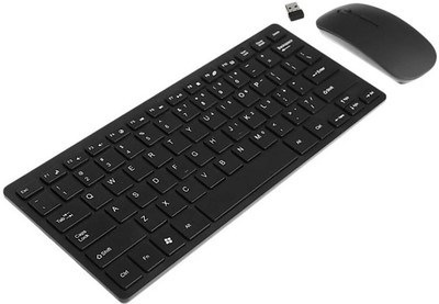 

Blendia ULTRA THIN FASHION 2.4 G WIRELESS KEYBOARD & MOUSE WIRELESS MULTI -DEVICE KEYBOARD Wireless Multi-device Keyboard(Black)