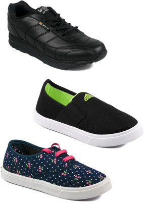

Asian Boys Lace Running Shoes(Multicolor