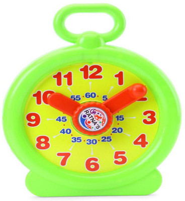 Ratnas TIK TIK CLOCK(Multicolor)