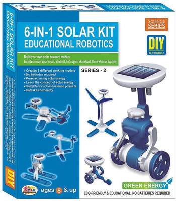 

HickoryDickoryBox 6 in 1 Solar Kit Educational Robotics(Multicolor)