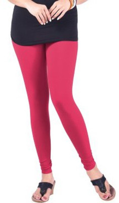 LUX LYRA Ethnic Wear Legging(Pink, Solid)