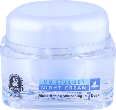 

Dr. James Advanced Glutathione Formula Skin Whitening Night Cream (Made In USA) - Night Cream(30 g)