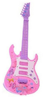 

Zest 4 Toyz Rock Band Musical Instrument Guitar Toy For Kids Boys(Pink, Purple)