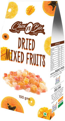 

Chox N Bix Healthy and Tasty Papaya, Pineapple, Mango(200 g, Vacuum Pack)