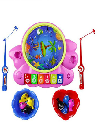 

Bubble Hut Music Piano Fishing Games 14 Pcs Mufti-Functional