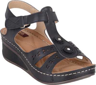 

Shuz Touch Women BLACK Wedges