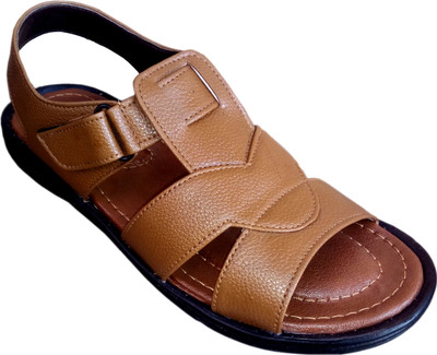 

RR Traders Men Tan Sandals
