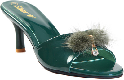 

SHERRIF SHOES Women Green Heels