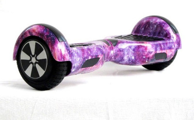 

sky wings skywings purple galaxy segway mini pro electric hoverboard with bluetooth . led lights segway mini pro Scooter(purple galaxy)