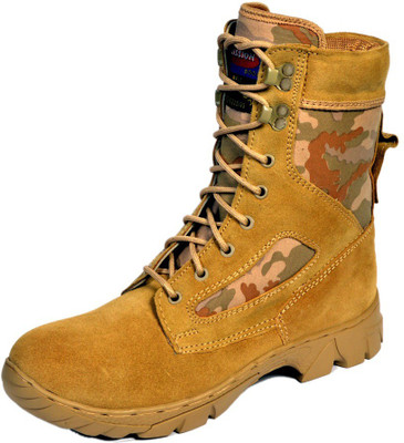 

Mikaasa High ankle Army Mission Boots For Men(Tan