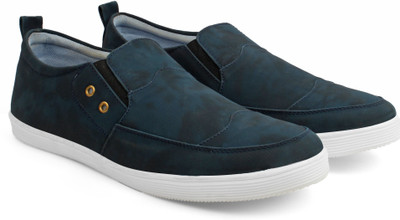 

Zixer Cool Sneakers Slip On Sneakers For Men(Navy, Navy blue