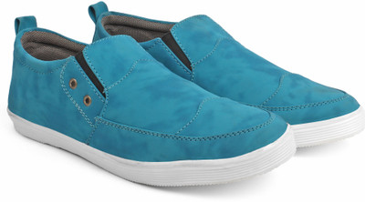 

Zixer Cool Sneakers Slip On Sneakers For Men(Blue, Sky blue