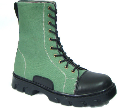 

ASM 604 Boots For Men(Green, Black