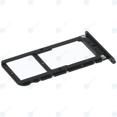 SAMTEK Sim Card Tray(Compatible With Xiaomi Mi A1 Sim tray + MicroSD tray black)