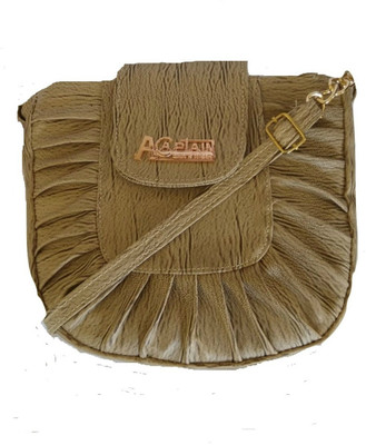

GiftingTree Girls Casual Green PU Sling Bag