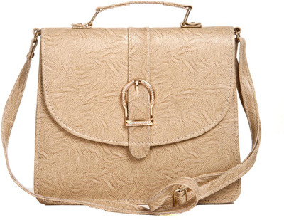 

Aliado Women Casual Beige Leatherette Sling Bag