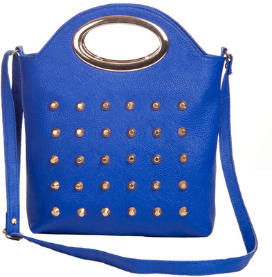

Aliado Women Casual Blue Leatherette Sling Bag