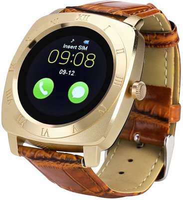 

SYL Lenovo Vibe X3 Smart Watches Gold Smartwatch(Brown Strap FREE SIZE)