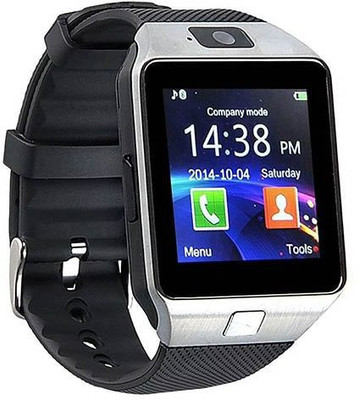 

Estar Apple Watch Series 3 GPS - 42 mm Space Grey Aluminium Case with Grey Sport Band (silver with black Strap Regular) SILVER Smartwatch(Black Strap FREE SIZE)