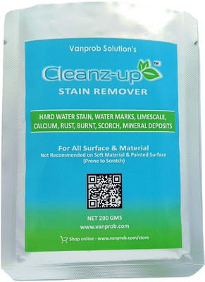 

Cleanz-up Hard Water Marks Limescale Stain Remover -200 gms (1 - Pack) Stain Remover