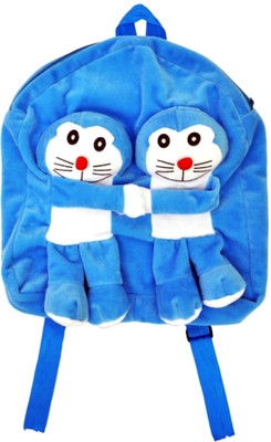 

Lata Twin Doremon Bag - 14 inch(Blue)