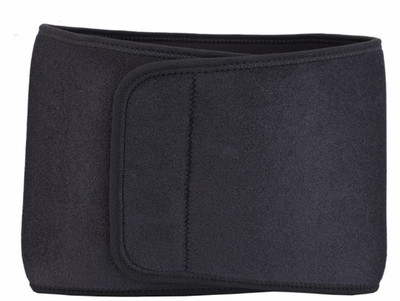 

AGAM Elastic Adjustable Waist Support Trimmer Brace Belt Weight Loss Back Support Warm Belt Waist Support(Black