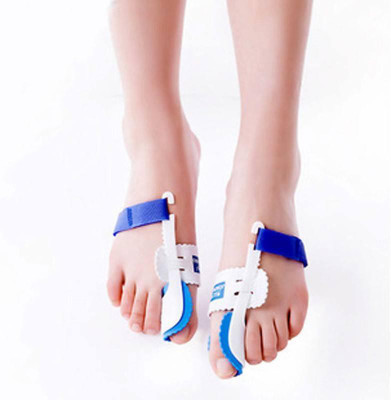 

Store2508 Profoot Adjustable Goodnight Bunion Regulator (One Pair) Foot Support (Free Size, Multicolor), Blue