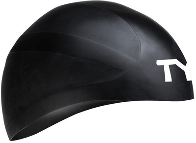 

TYR Wall Breaker XS/S Swimming Cap(Black, Pack of 1)
