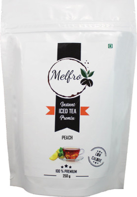 

Melfro Instant Peach Iced Tea Peach Iced Tea(250 g, Pouch)