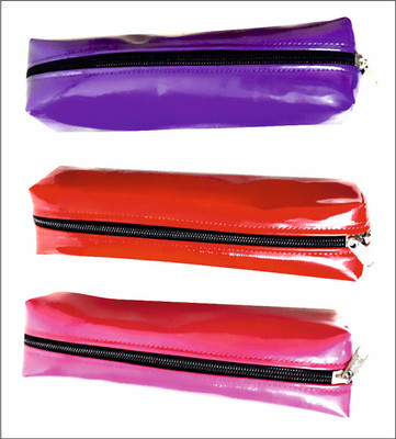 

ACE TRENDS Cosmetic Pouch(Pink, Purple, Red), Black