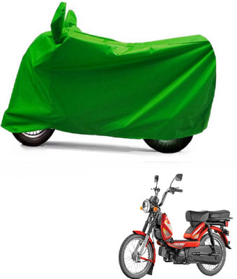 Autocraft Two Wheeler Cover for TVS(Heavy Duty Super XL, Green)