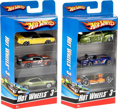 

megashine Hot Wheels 3 Car Pack non battery operated (Multi color)(Multicolor)