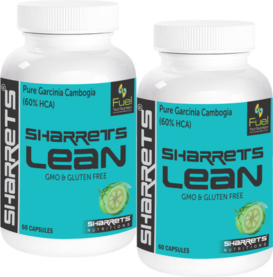 

SHARRETS NUTRITIONS Sharrets Nutritions Sharrets Lean - Pure Garcinia Cambogia ,60% Hca Sharrets Nutritions Sharrets Lean - Pure Garcinia Cambogia ,60% Hca {Supports Weight Loss And Curbs Appetite, Superior Absorption} Non Gmo -Gluten Free : 2 x 60 Capsul