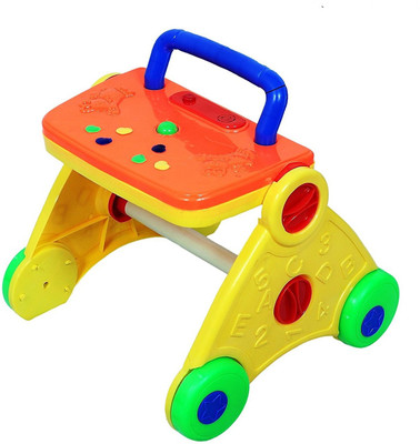 

Ebee Musical Activity Walker With Parent Rod(Multicolor)
