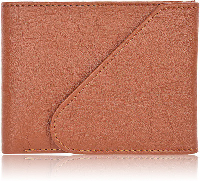 

Death By Color Men Tan Artificial Leather Wallet(5 Card Slots)