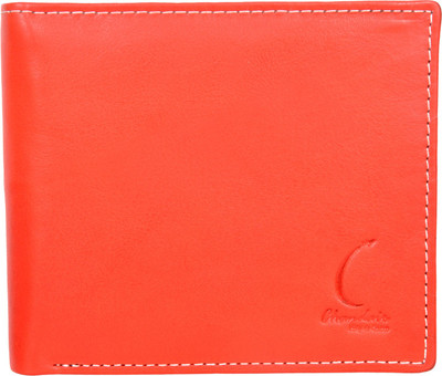 

Chandair Men Red Genuine Leather Wallet(6 Card Slots), Candy red
