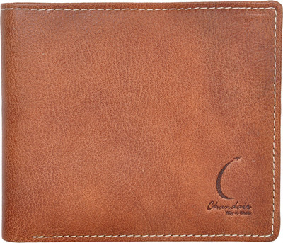 

Chandair Men Brown Genuine Leather Wallet(6 Card Slots), Dark brown