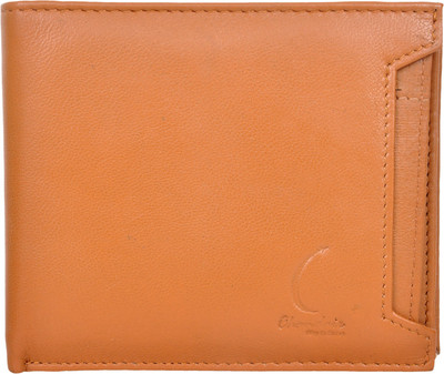 

Chandair Men Brown Genuine Leather Wallet(7 Card Slots), Granola brown