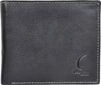 

Chandair Men Black Genuine Leather Wallet(6 Card Slots), Knight black