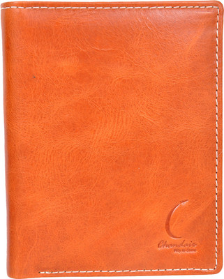 

Chandair Men Brown Genuine Leather Wallet(7 Card Slots), Light cinnamon brown