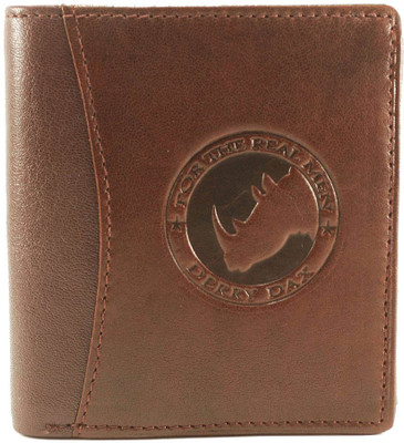 

the Rhino Men Maroon Genuine Leather Wallet(8 Card Slots)