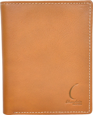 

Chandair Men Brown Genuine Leather Wallet(7 Card Slots), Peanut brown
