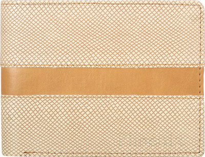

Phoenix Men Multicolor Denim Wallet(6 Card Slots), Cream