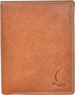 

Chandair Men Brown Genuine Leather Wallet(7 Card Slots), Dark cinnamon brown