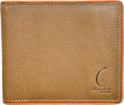 

Chandair Men Green Genuine Leather Wallet(5 Card Slots), Pickle green