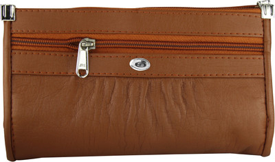 

EMOSHA Women Casual Brown Artificial Leather Wrist Wallet(6 Card Slots)