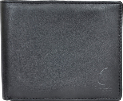 

Chandair Men Black Genuine Leather Wallet(7 Card Slots)