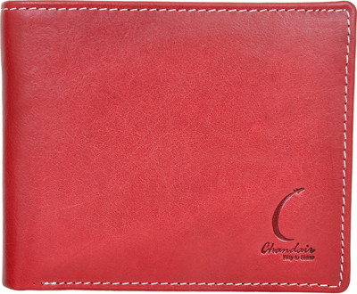 

Chandair Men Red Genuine Leather Wallet(6 Card Slots), Merlot red