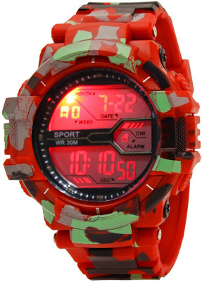 DEKIN Digital Branded Sports With Light Latest Model MJKKH 2399 Watch - For Men Chronograph Watch - For Men